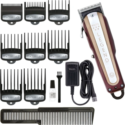 Машинка для стрижки WAHL Legend Cordless (08594-016): Материал лезвий титановое покрытие