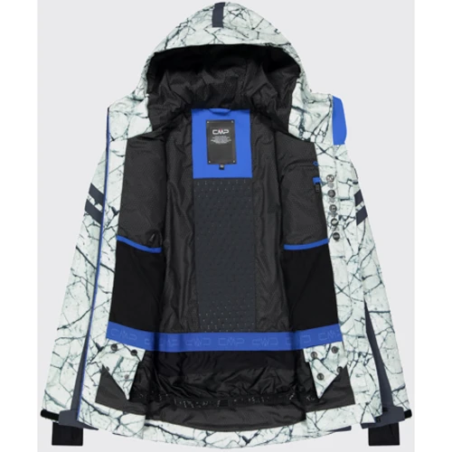 Горнолыжная куртка CMP Man Jacket Fix Hood (31W0097P-10ZH) 52 серая с капюшоном: Страна производитель Китай