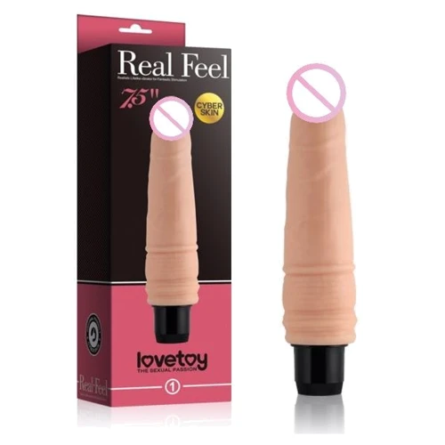 Вибратор LOVETOY Real Feel Cyberskin Vibrator Flesh 7,5": Для кого Унисекс