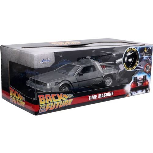 Машинка Jada Машина времени DeLorean Назад в будущее, со светом (253255038) фото 8