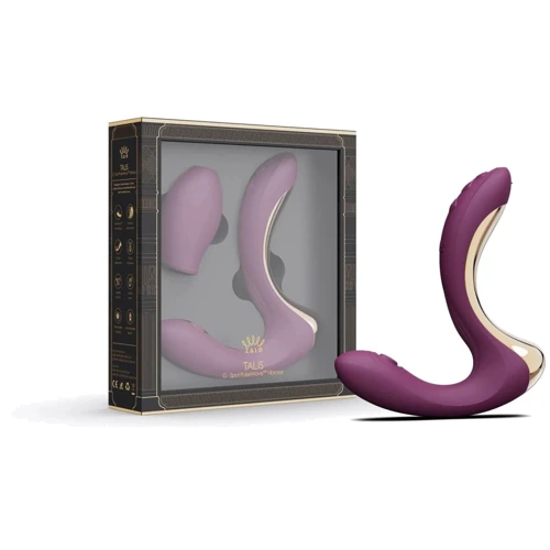 Вибратор-пульсатор с вакуумной насадкой Zalo – Talis G-Spot PulseWave Vibrator Velvet Purple