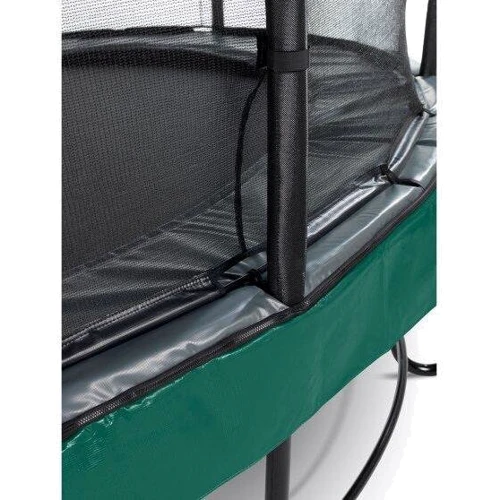 Батут EXIT Elegant Premium 366 cm green з сіткою безпеки Deluxe для дітей і дорослих: Особливості защитная сетка в комплекте