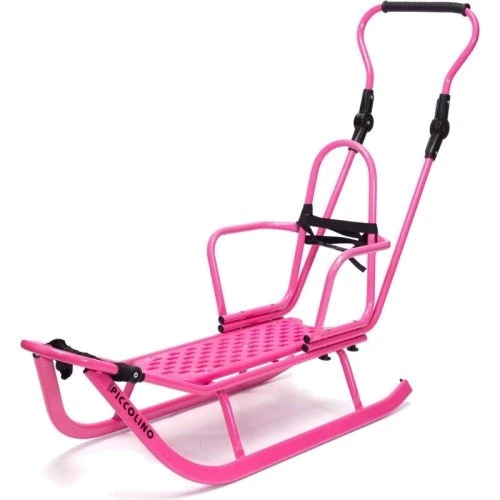 Санки Adbor Piccolino с регулируемой ручкой (розовые): Производитель Adbor