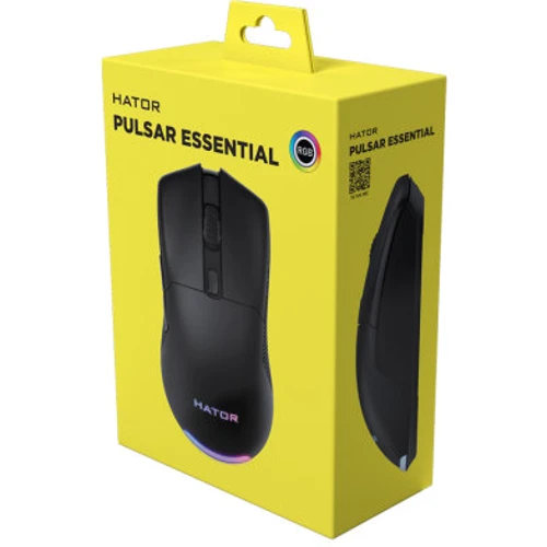 Мышь HATOR Pulsar Essential White (HTM-314): Интерфейс подключения USB