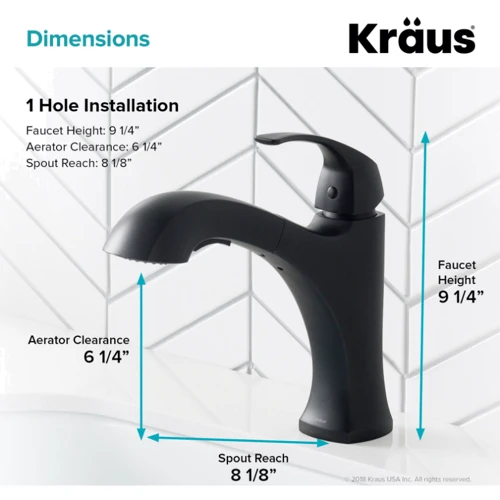 Змішувач для кухонного миття Kraus KPF-2252MB