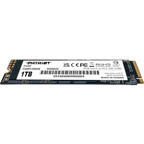 PATRIOT P320 1 TB (P320P1TBM28): Тип накопителя внутренний