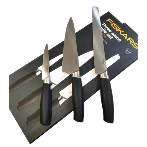 Набір кухонних ножів Fiskars Functional Form Plus 3 шт. (1016006): Найменування Набір ножів