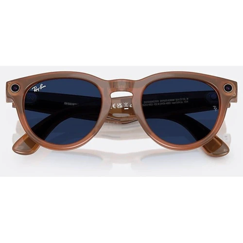 Смарт-очки Ray-Ban Meta Headliner Shiny Caramel - Transitions Clear/Sapphire size M (RW4009 6706MF 50-23): Производитель Ray-Ban