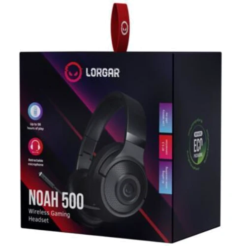 Навушники Lorgar Noah 500 Black (LRG-GHS500) фото 5