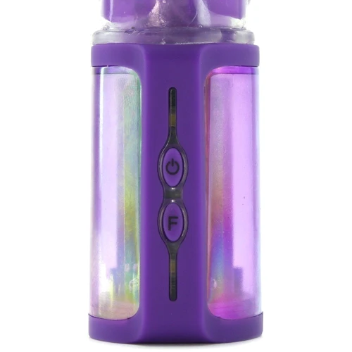Вибратор кролик с ротацией Rabbit Vibe Clear Insight Vision, 13.3x3.3 см