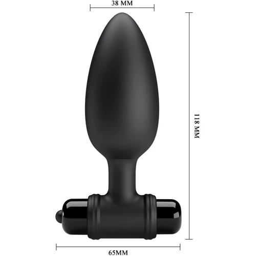 Анальная пробка Pretty Love Vibra Butt Plug II