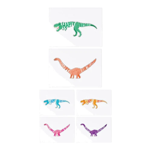 Временные тату TATTon.me Birthday Dinos Set (TSBirthdayDinos): Производитель TATTon.me