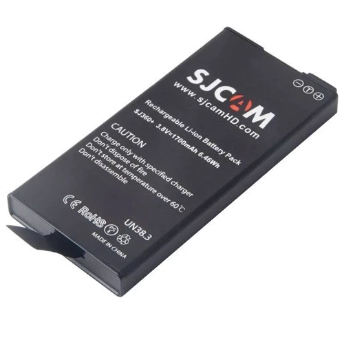 Аккумулятор SJCAM Battery for SJ360+: Тип аксессуара аккумулятор