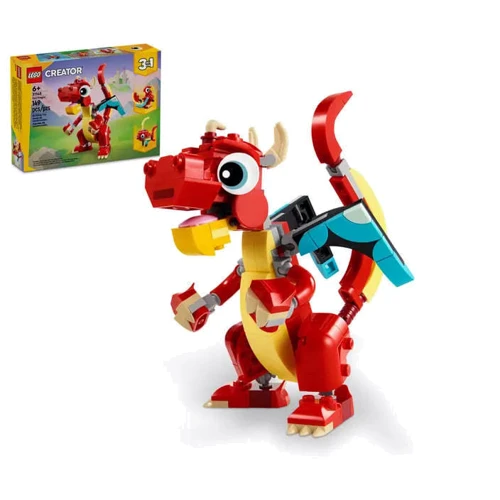 Конструктор LEGO Creator Красный дракон (31145): Серия Creator