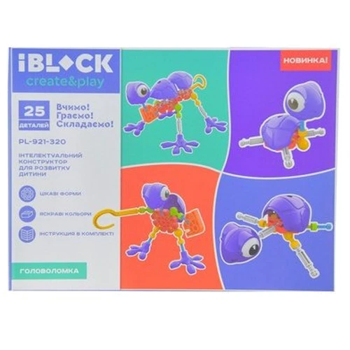 Конструктор Iblock 25 деталей (PL-921-320)