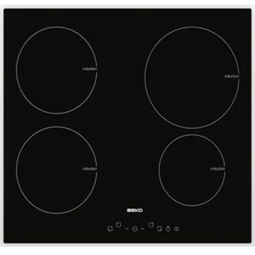 Варочная поверхность электрическая BEKO HII 64400 AT: Расположение панели спереди