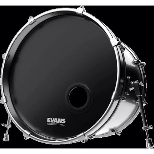 Пластик для бас-барабану EVANS 22" EMAD RESONANT: Призначення Для бас-барабана