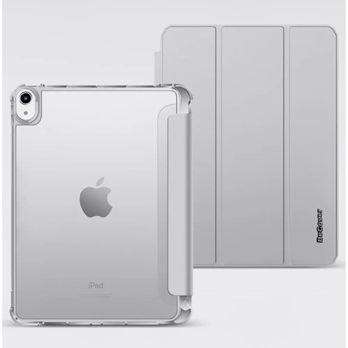 Аксессуар для iPad BeCover Soft Edge TPU with Pencil mount Gray for iPad 10.9 (2022 / 2024) / iPad 11 2025 (708491)