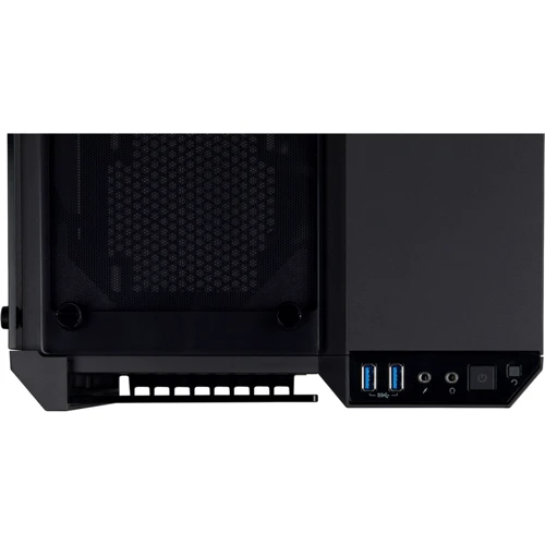 Корпус Corsair Carbide 280X RGB Tempered Glass Black (CC-9011135-WW): Матеріал передній панелі пластик + метал