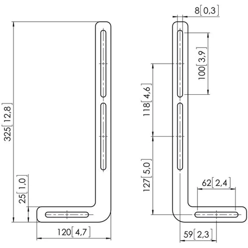 Кронштейн для ТВ Vogels Sound 1250 Sound Bar Mount (8151250)