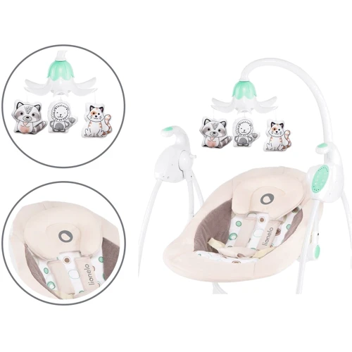 Кресло-качалка Lionelo Robin (beige) фото 6