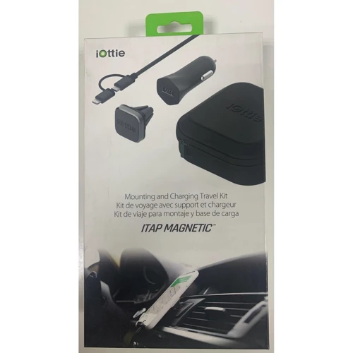 iOttie Car Holder Magnetic and Charging Travel Kit Black (HLTRIO110) (Держатели и док-станции)(77821538)(Stylus Approved): Причина уценки Нетоварный вид упаковки