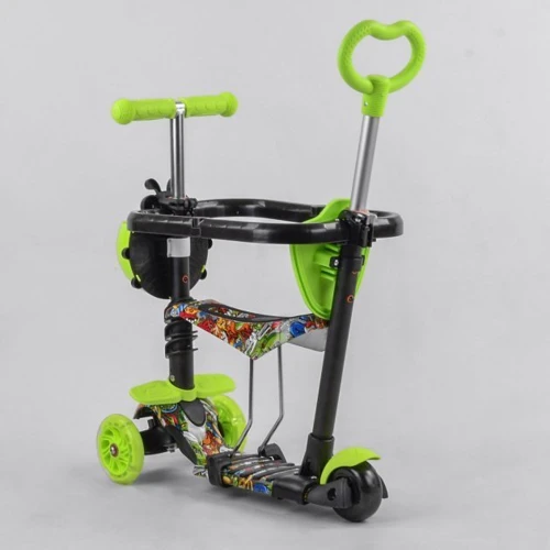 Самокат Best Scooter із захисним бампером салатовий (S 7407): Максимальне допустиме навантаження, кг 60