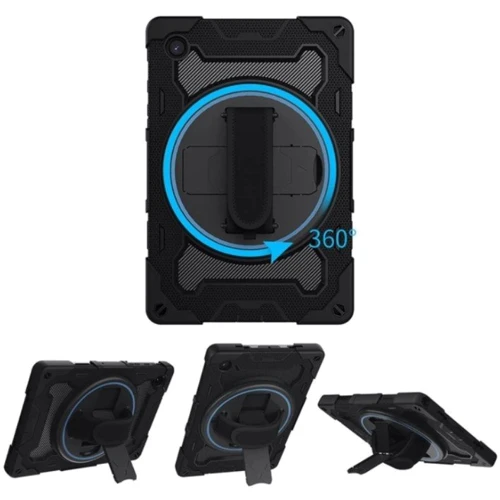 Аксессуар для iPad BeCover Armored Shockproof Case Horizontal Handle Black for iPad 10.2 2019-2021/iPad Air 2019/Pro 10.5 (712150): Цвет черный
