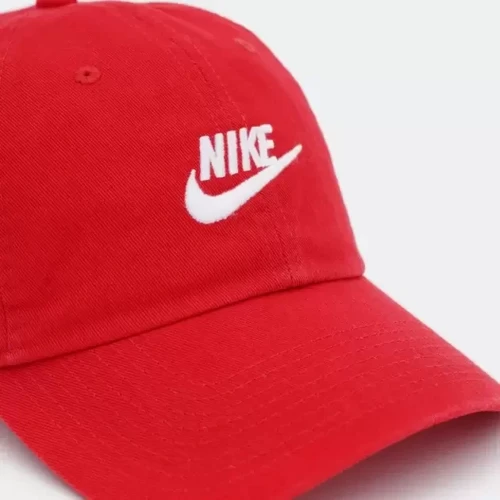 Бейсболка Nike U NSW H86 Futura Wash Cap красная (913011-657 - MISC) фото 5