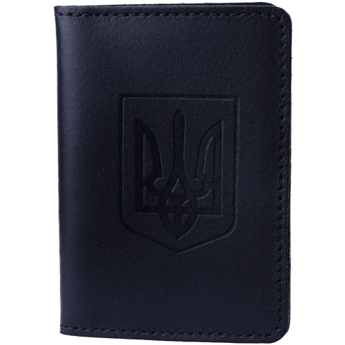 Чоловіча обкладинка для документів DNK Leather синя (DNK-minidoc-R-Gerb-colK): Стать Мужской