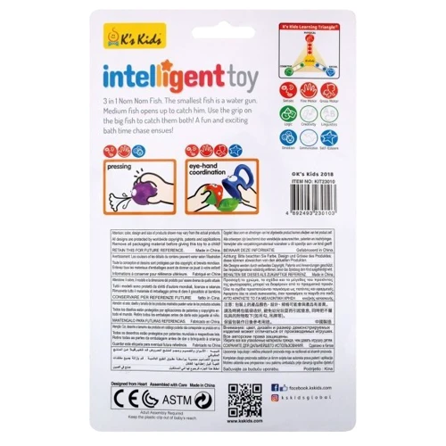 Игрушка для купания K`s Kids Рыбка ням-ням (KIT23010)