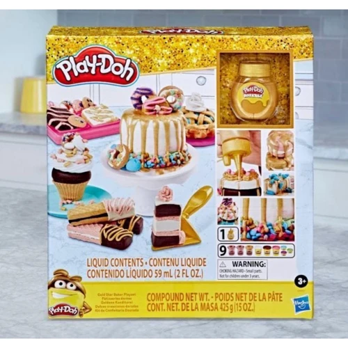 Набор игровой HASBRO Play Doh Плей-До Золотой пекарь (E9437) фото 7
