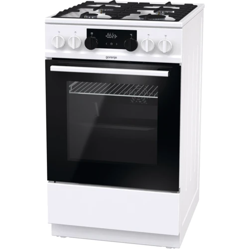 Плита комбинированная Gorenje K534WF: Тип варочной поверхности газовая
