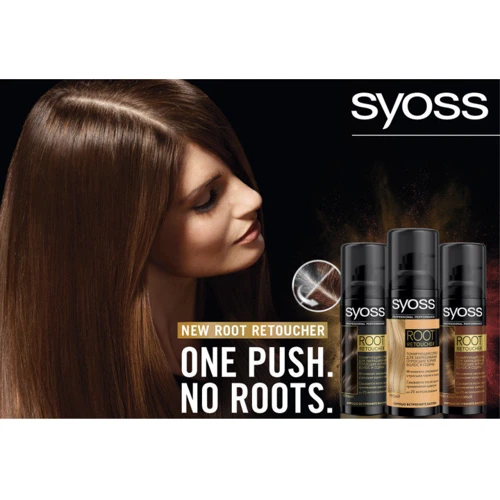 SYOSS Root Retoucher 120 ml Тонирующий спрей Русый: Объем, мл 120