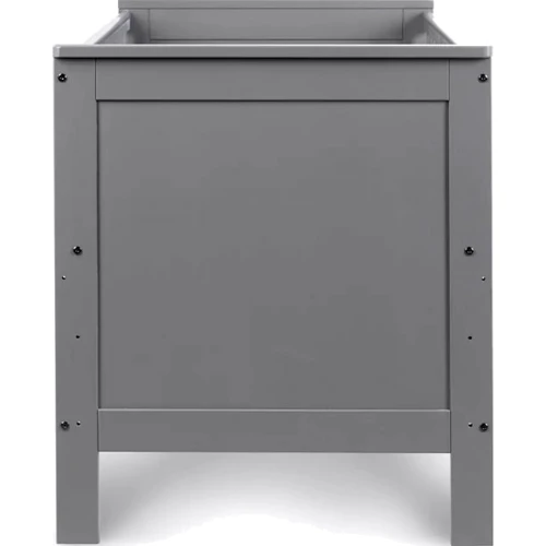 Детская кроватка Klups IWO 140х70 см с перегородкой серая