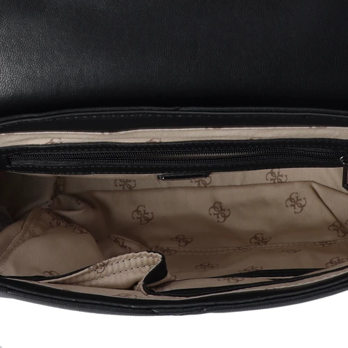 Женская сумка-сэтчел Guess Khatia Top Handle Flap черная (HWQM8381200-BLA): Страна производитель Вьетнам