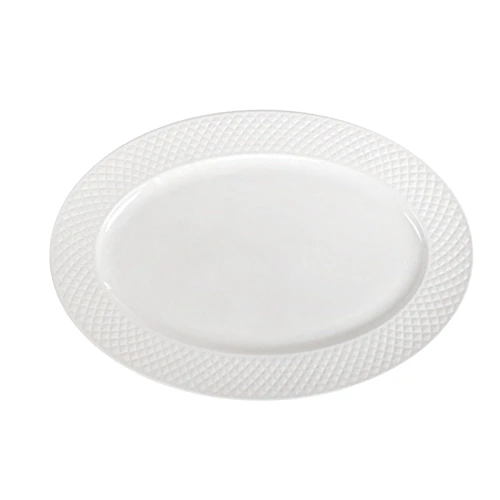 Блюдо Lefard Brilliant овальне 31х22 см біле (949-002-1)
