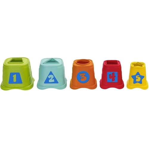Пірамідка-сортер Chicco Stacking Cups (09373.00): Тип пирамидка