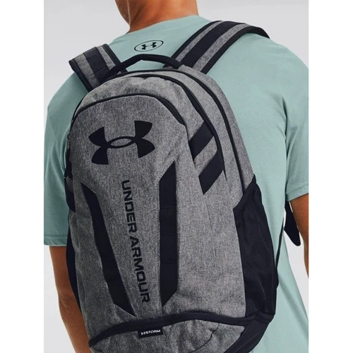 Рюкзак Рюкзак Under Armour Hustle 5.0 Backpack сірий Уні 32х51х16 см (1361176-002)