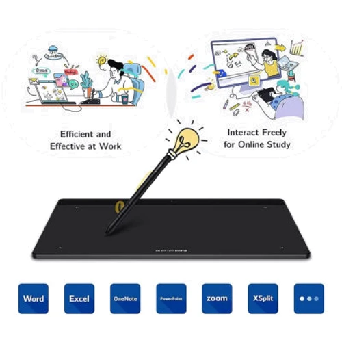 Графический планшет XP-Pen Deco Fun Black (Deco Fun XS_BK): Тип пера беспроводной