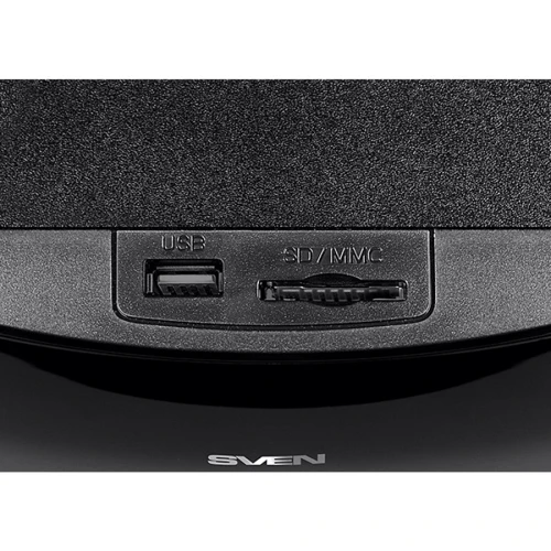 Акустична система SVEN MS-305 Black: Матеріал корпусу дерево (MDF)
