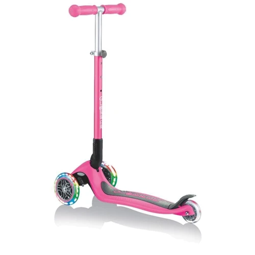 Самокат GLOBBER серии PRIMO FOLDABLE LIGHTS, розовый, колеса с подсветкой, до 50кг, 3+ (432-110-2) фото 7