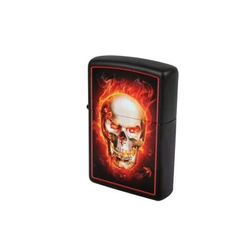Зажигалка Zippo 218 BURNING SKULL (28307) фото 3