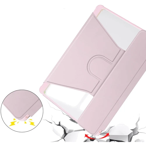 Аксессуар для планшетных ПК BeCover Case Rotatable Smart Keyboard Pink for Samsung Galaxy Tab A9 Plus SM-X210/SM-X215/SM-X216 (710333) фото 5