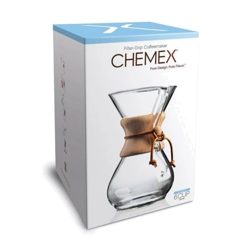 Заварник для кофе Chemex на 6 чашек CM-6A: Цвет прозрачный