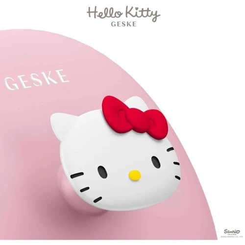 Щетка для лица GESKE Facial Brush 3 в 1 Hello Kitty Pink с держателем (HK000052PI01) фото 4