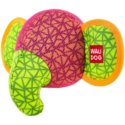 Іграшка для собак WAUDOG Fun Слон 20х14 см рожева (62047): Виробник WAUDOG