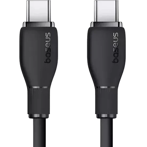 Кабель Baseus Cable USB-C to USB-C Pudding Series Fast Charging Cable 100W 2m Black (P10355702111-01): Тип USB-C - USB-C