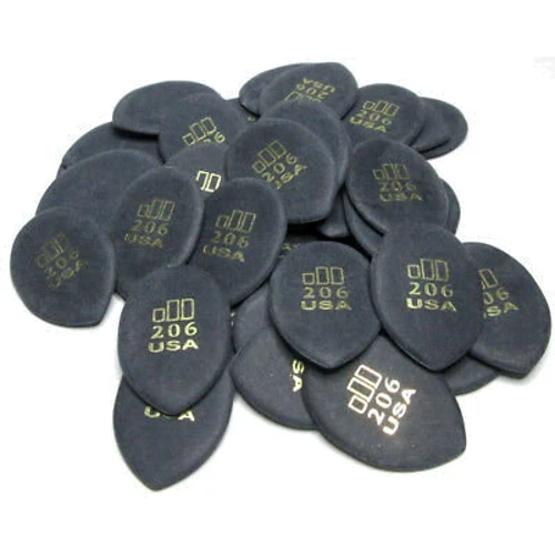 Медиатор Набор медиаторов DUNLOP 477R206 Refil: Толщина  Средние (0.66 - 0.73 мм)