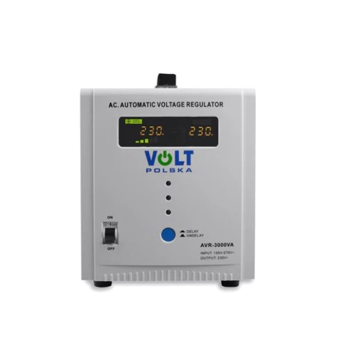 Стабилизатор напряжения AVR Volt Polska 3000VA 8-11%: Тип релейный